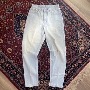 vintage denim mom jeans